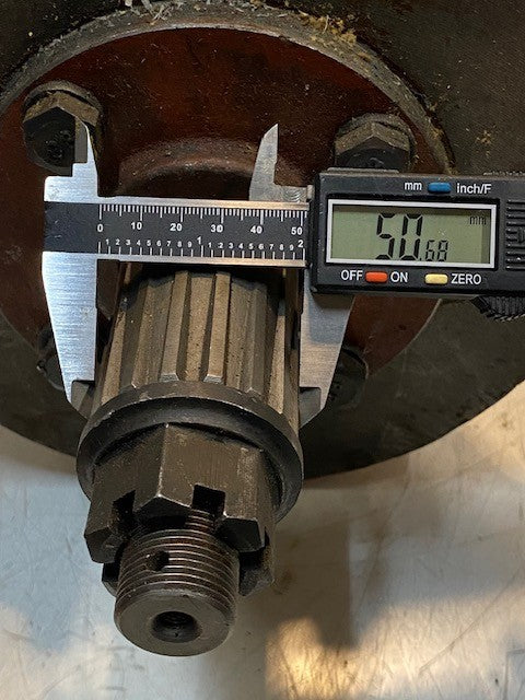 Slasher Gearbox Rotary Cutter 35mm Shaft 4" | 51mm Shaft 4-1/2" | 4x146mm Bolt