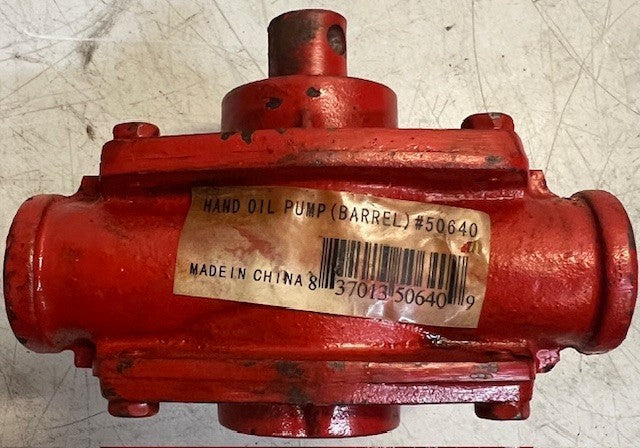 WT-25 Hand Rotary Pump Barell Manual Crank Oil Fuel Transfer Heavy Duty