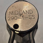 Midland 290-1-SS Body Cap | 6" Length | 3/4" NPT | 31.5mm Hex