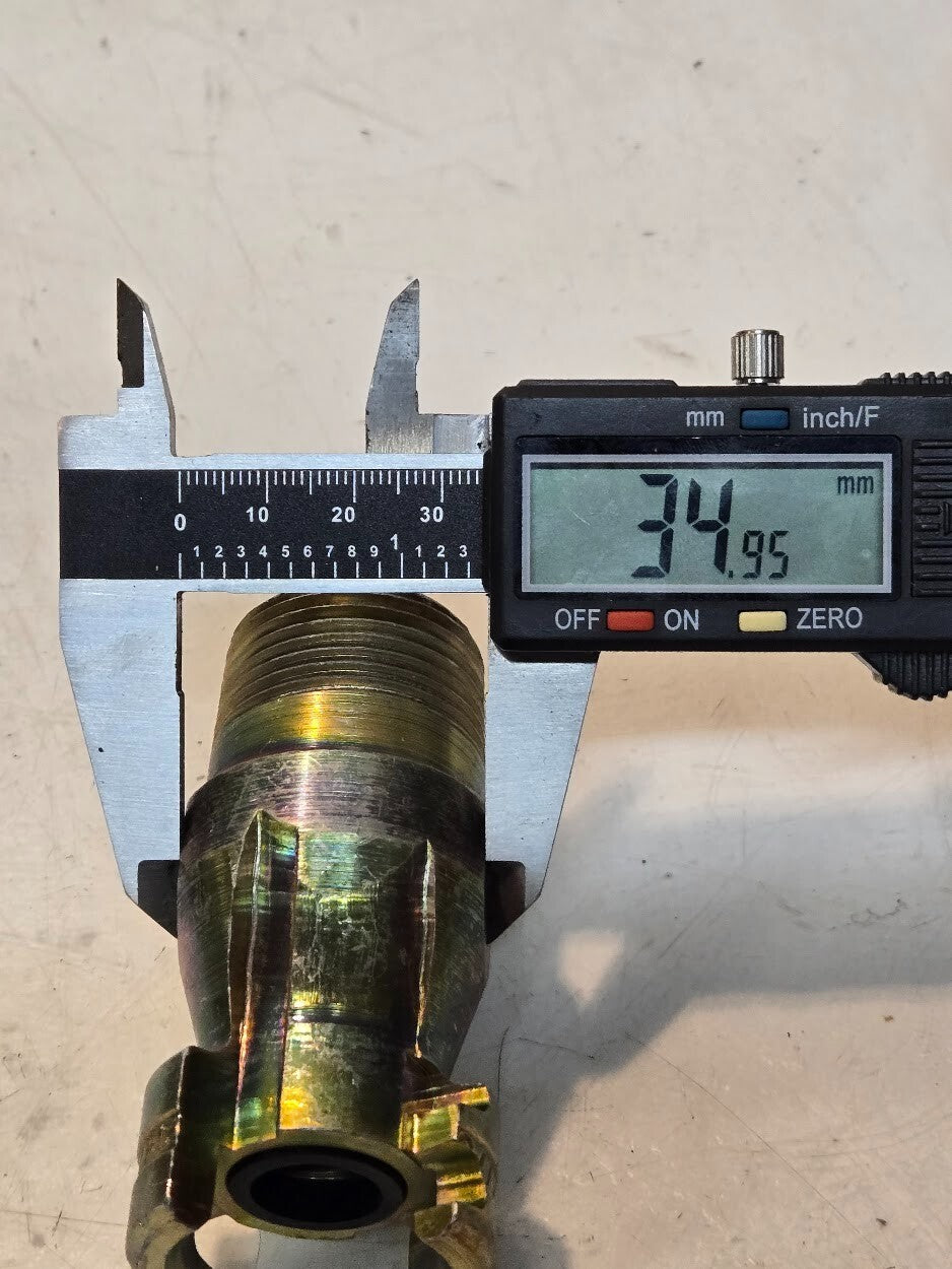 5 Quantity of Dual Lock Couplings for Dixon PM16 | 1" Thread 1/2" Plug (5 Qty)