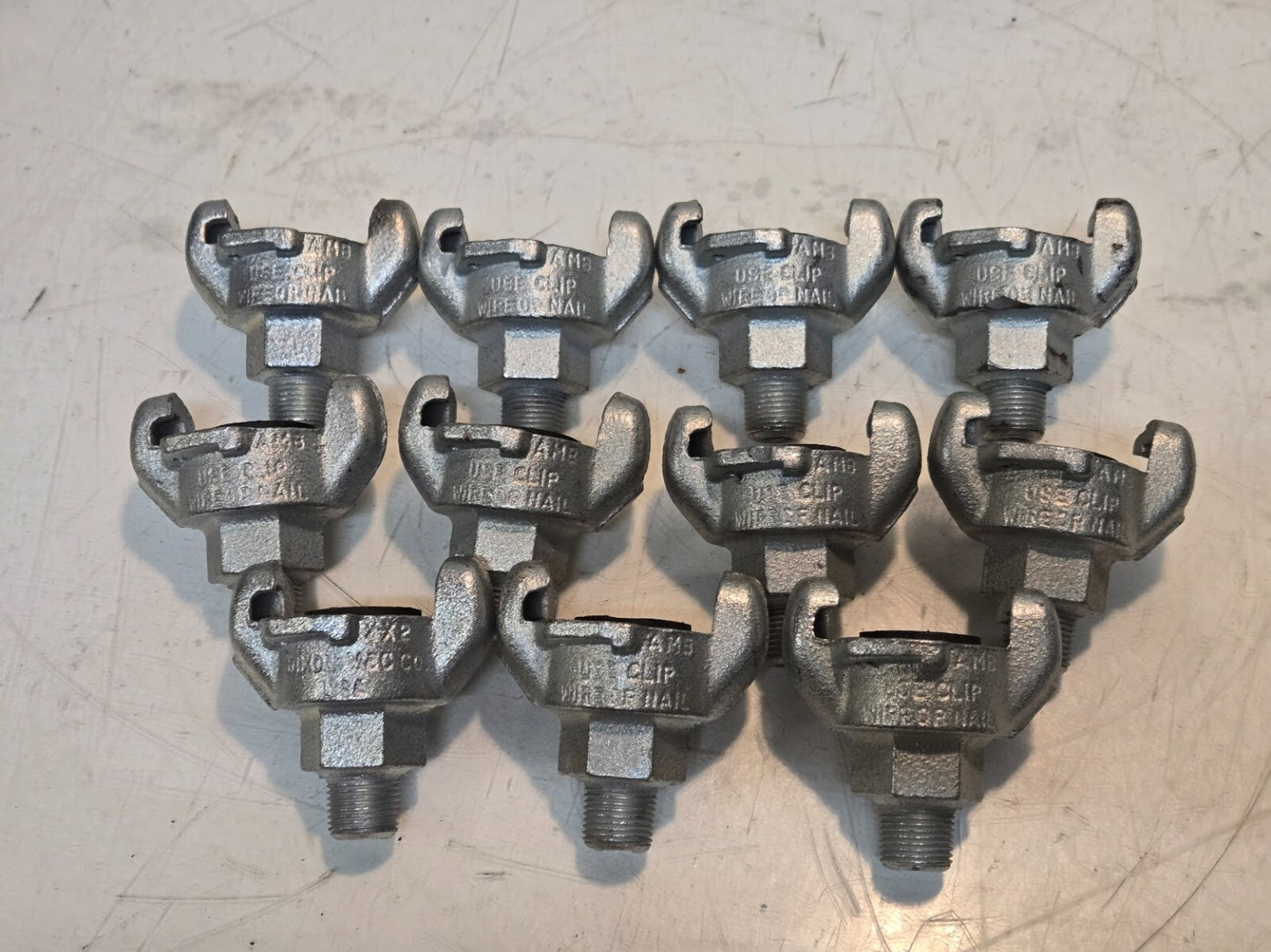 11 Quantity of Dixon AMB Air King Universal Hose Couplings 3/8" MNPT (11 Qty)