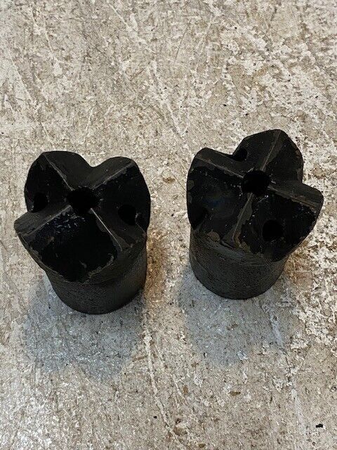 2 Quantity of Carbide Rock Bits 2-7/8" Long 29mm ID 50mm OD (2 Quantity)