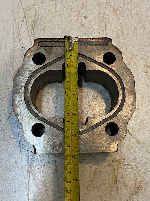 Hydraulic Gear Pump Housing Body 44mm Bore 5-3/4" x 6" x 2-3/4"
