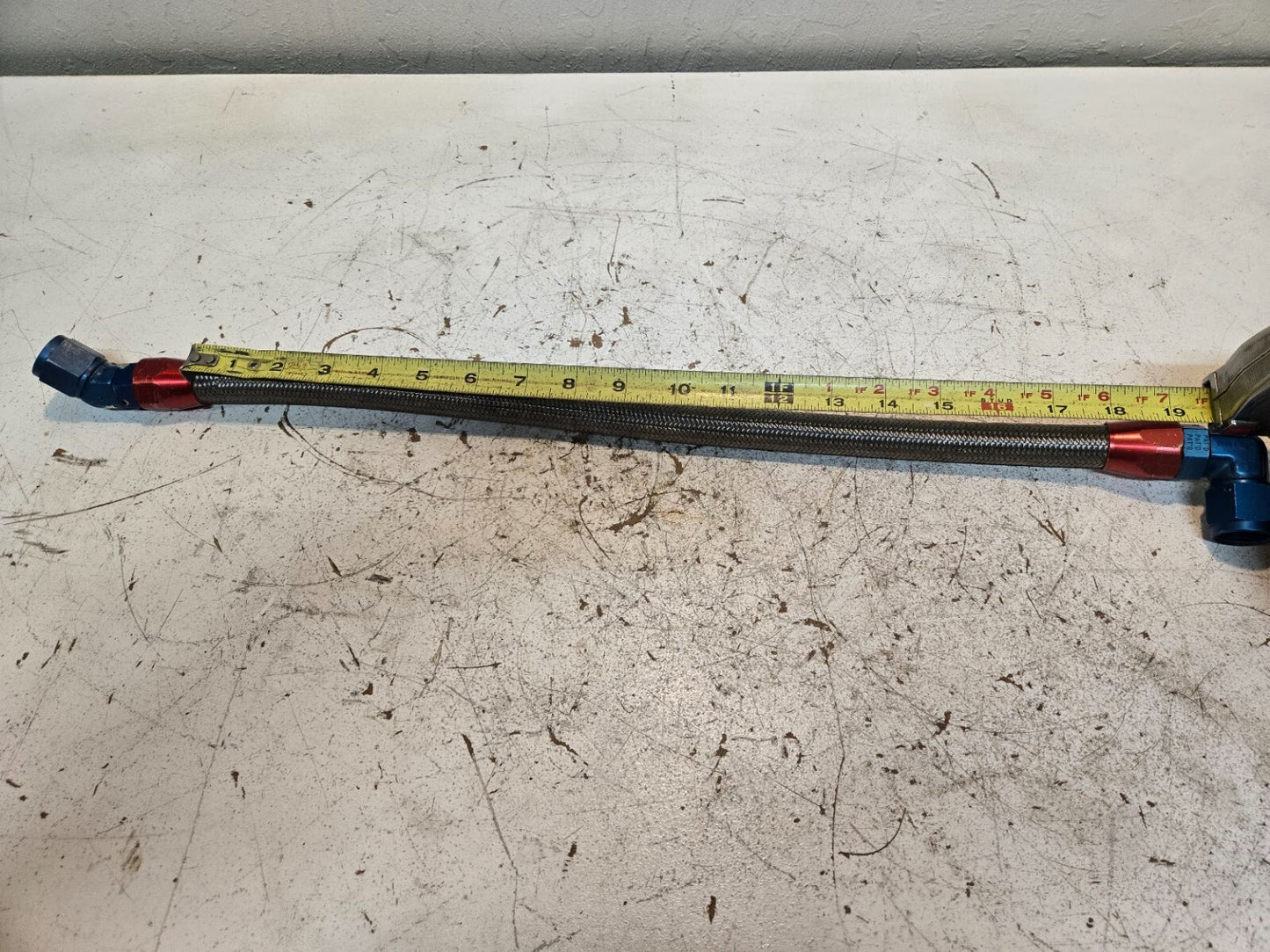 Earls Braided Line 18" 45 and 90 Degree Ends ES8B1