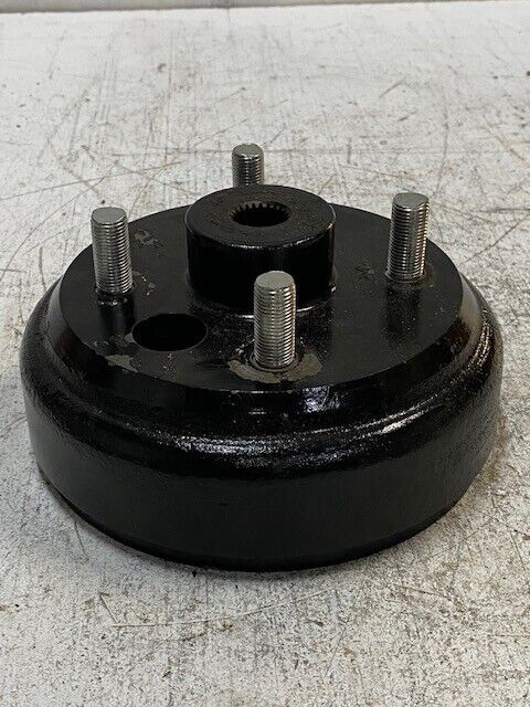 3 Qty of Golf Cart Brake Drum Hub Assys 4-Bolt 6-1/2" OD 19mm Bore (3 Qty)