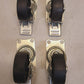 4 Quantity of Heavy Duty Plastic Casters with Brake 3" Diameter (4 Qty)