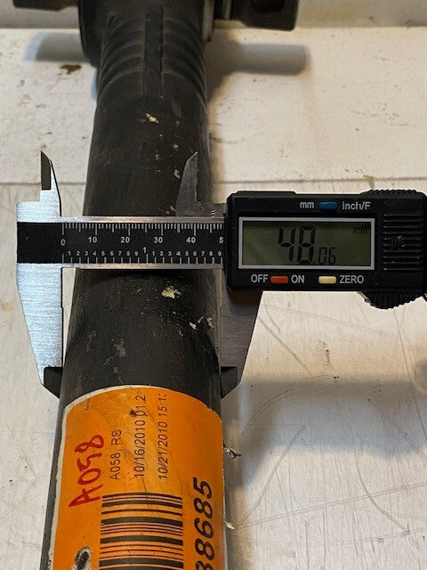Torque Tie Rod Control Arm 24-1/2" L 6" W 4" H 48mm Shaft Diameter 17mm Bore