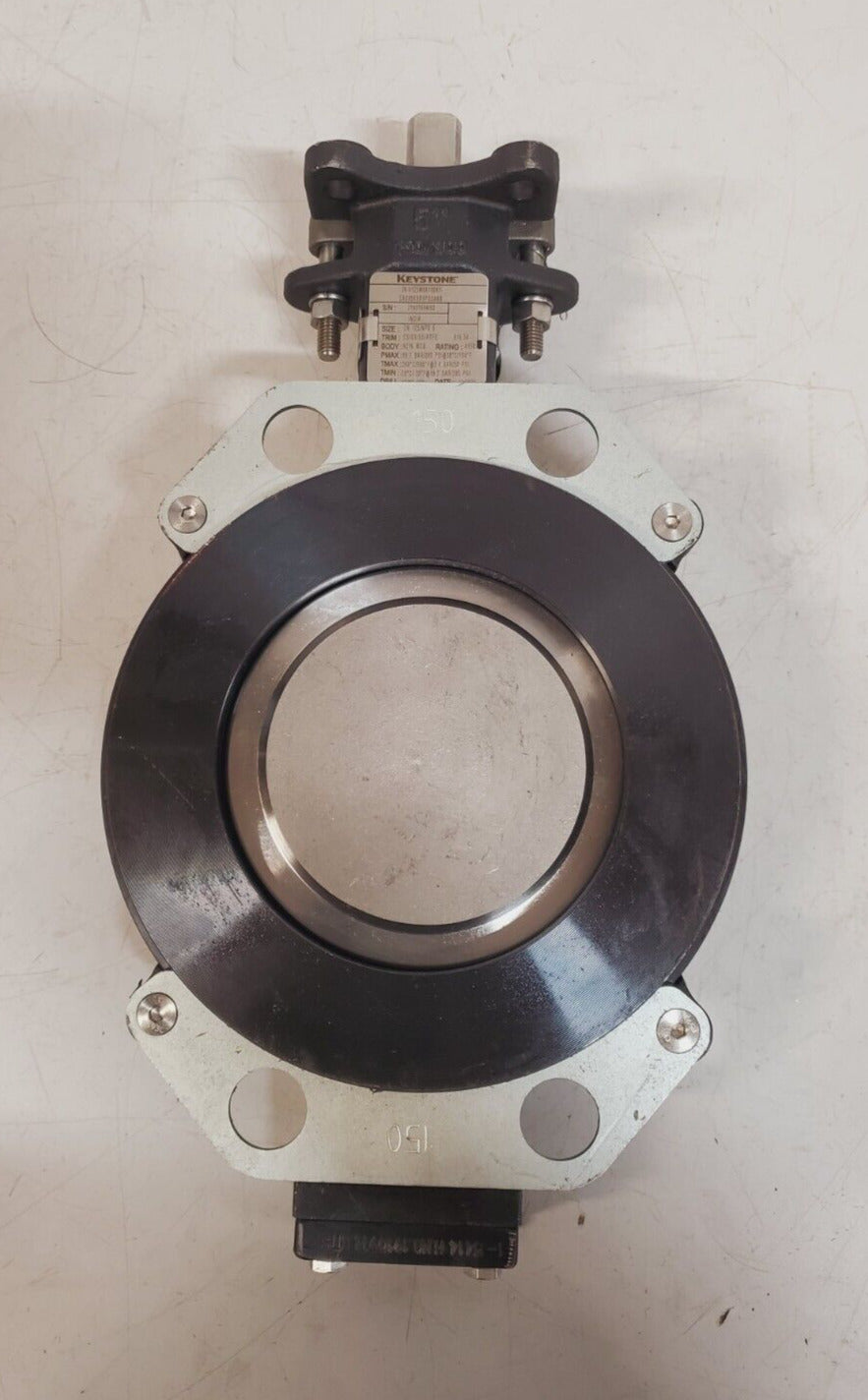 Keystone K-LOK Flow Control Butterfly Valve 5" | 21A01694/02 | F-360/370 CF8M