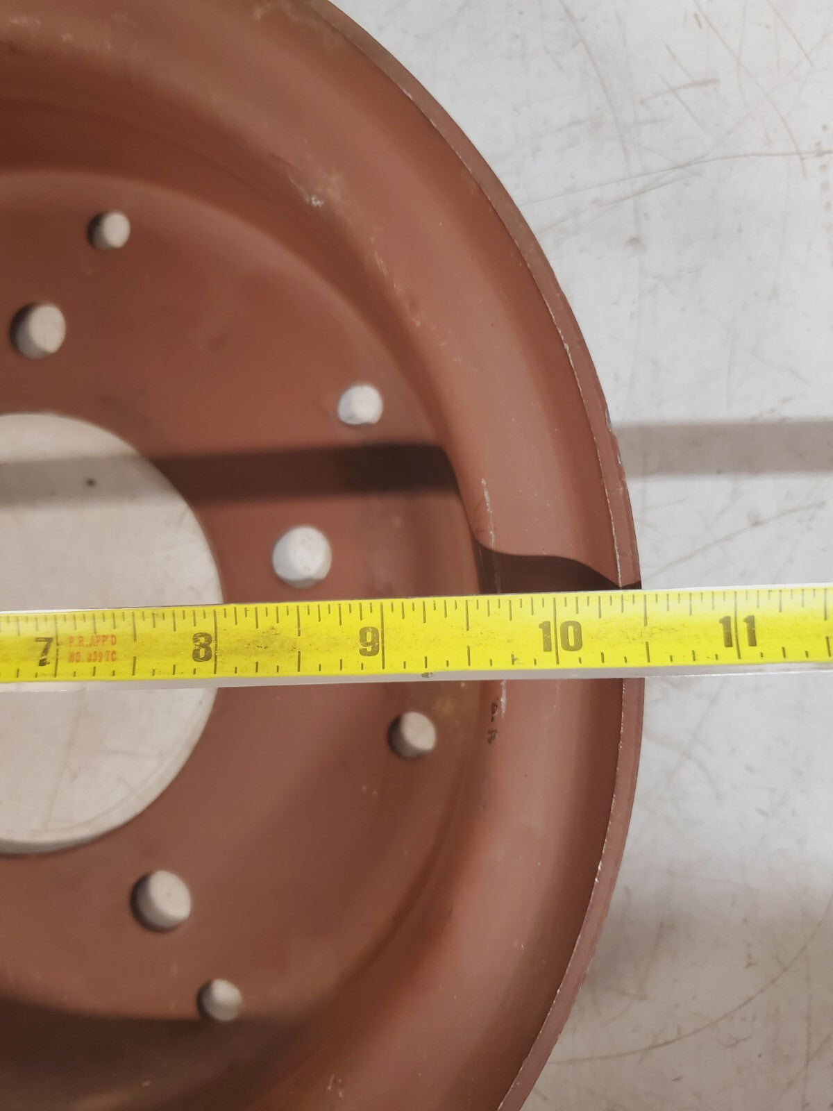 Prototype DEV. INC Brake Drum 3712-1 | 6.00X9 TIRE | MIL-W-8005 | MS24325