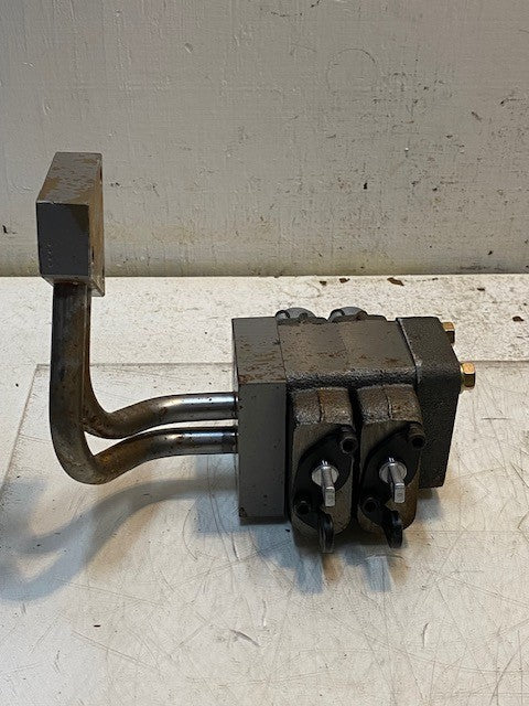 Hydraulic Spool Valve Assembly 2-Spool 27mm Valves