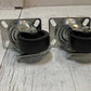 2 Pack of Standard Plate Casters 105mm Base 75mm OD 32mm Treadwidth(2 Quantity)