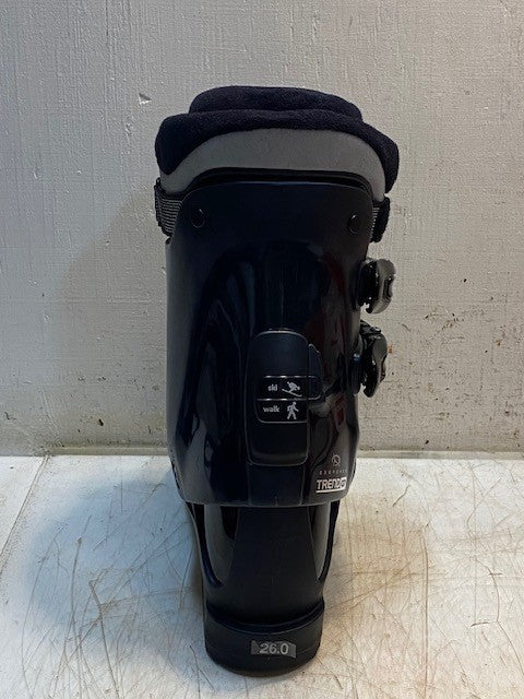 Nordica Exopower Trend 07 Black & Blue Ski Boots Size 26.5 | 300mm | 260-265