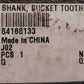 Bucket Tooth Shank Center 84168133