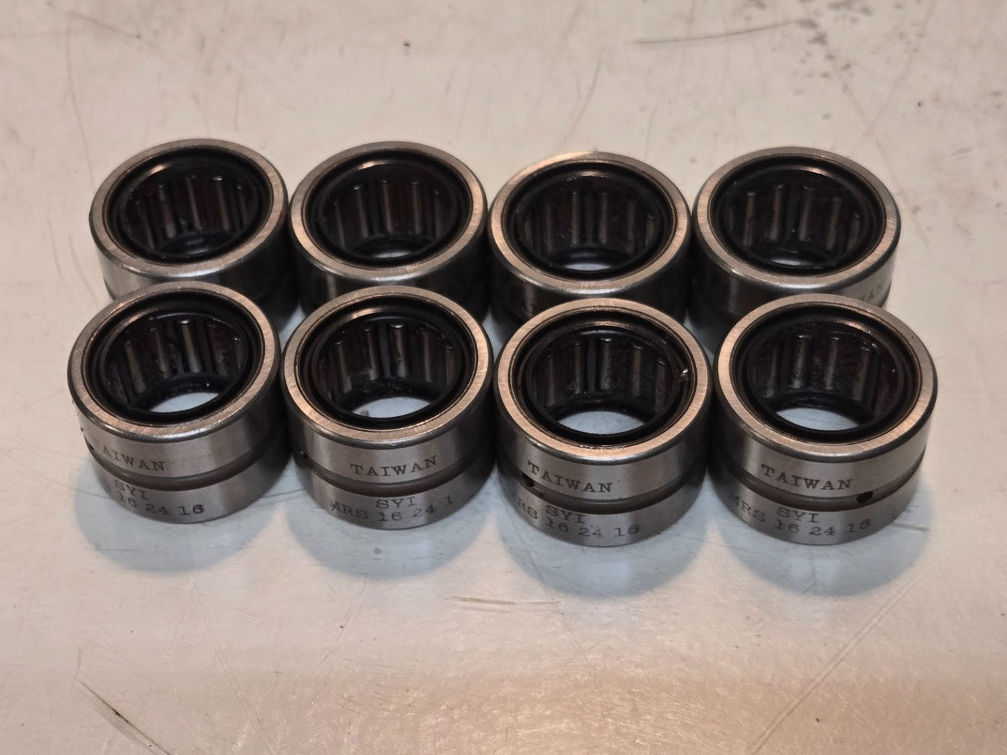 8 Quantity of SYI Needle Roller Bearings MRS 16 24 16 | 1-1/2 in OD (8 Qty)