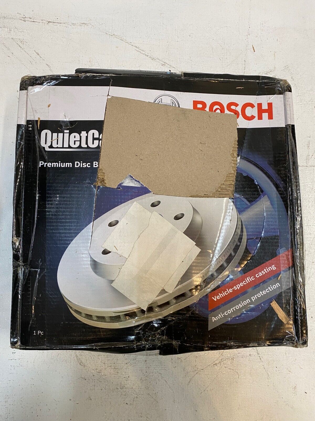 Bosch 50011225 QuietCast Premium Vented Front Disc Brake Rotor