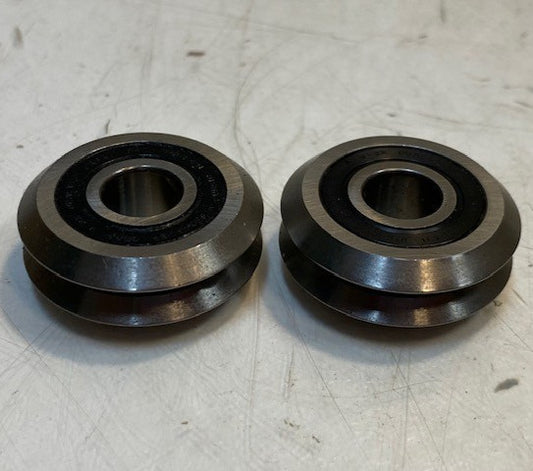2 QUANTITY BISHOP-WISECARVER 3661431 W-2X GLIDE WHEEL BEARINGS (2 QTY)