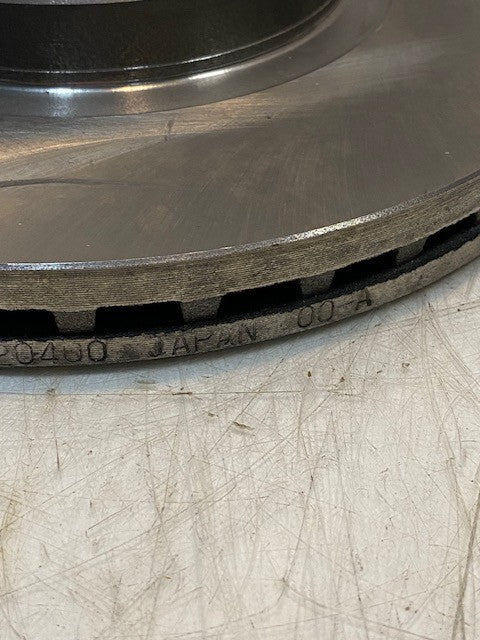 Vented Disc Brake Rotor 43512-20400 | 54mm Bore | 5x100mm | 10-7/8" Dia.