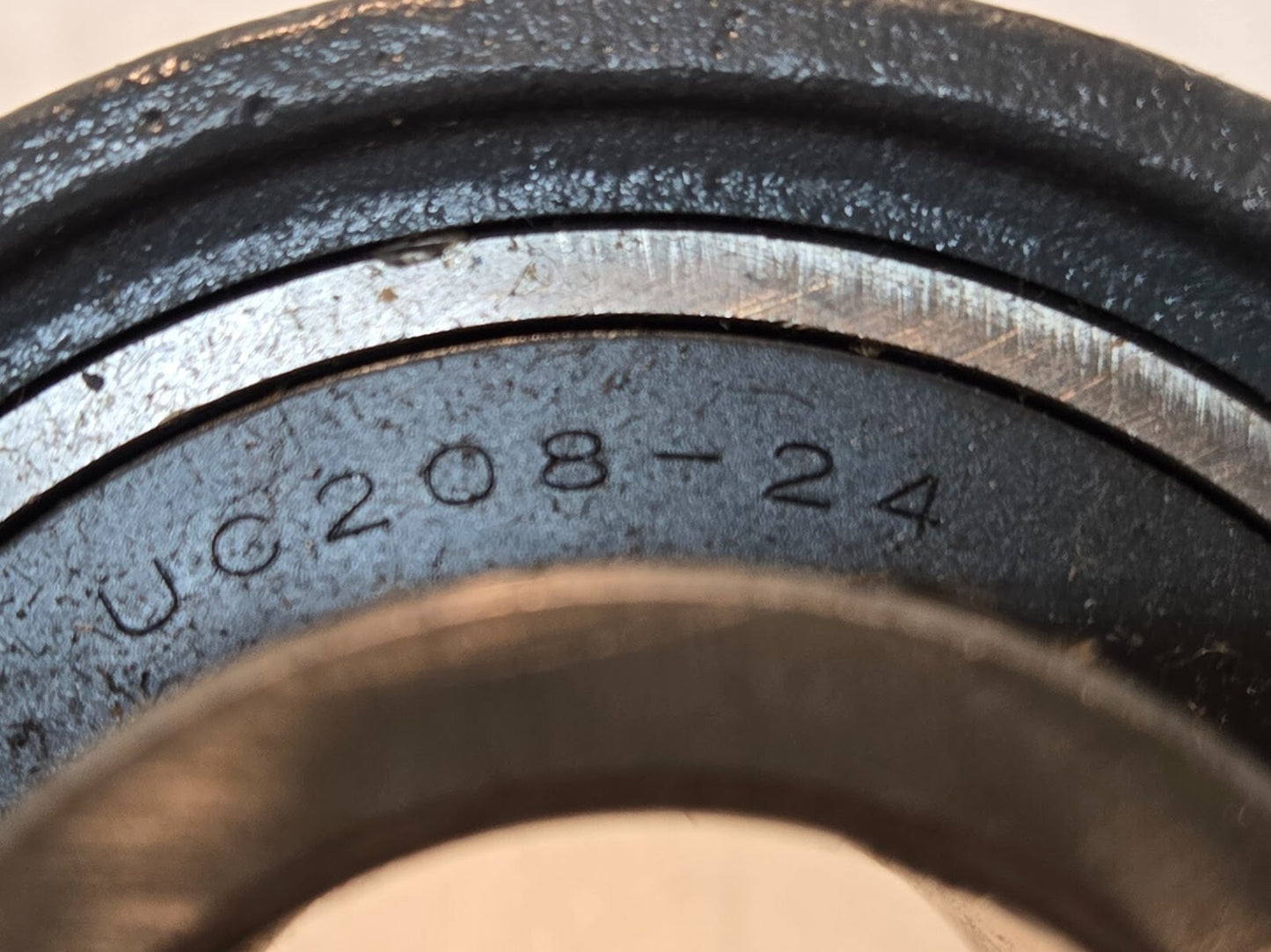 2 Quantity of Pillow Block Mounted Ball Bearings QJZ UC208-24 | P208 (2 Qty)