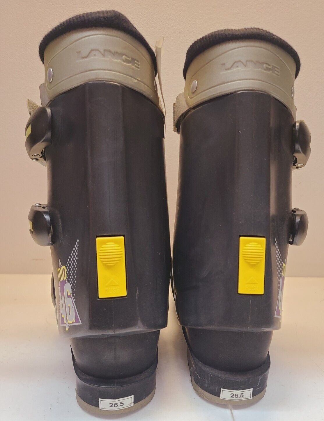 Lange Downhill Ski Boots Mid 4.61 | Yellow 26.5 | 3076791 | C30767595