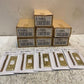 7 Quantity of Gate House Deadbolt Strikes Box of 5, 0194563, E2235-L (35 Total)
