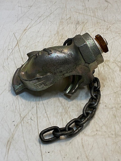 VMSI CH-0223 Railroad Style Gladhand for Train Connecting Air Brake Supply Line