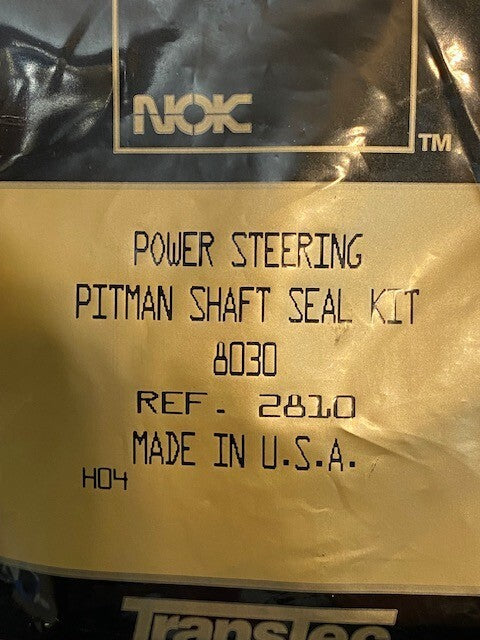 TransTec 8030 Power Steering Pitman Shaft Seal Kit Ref. 2810