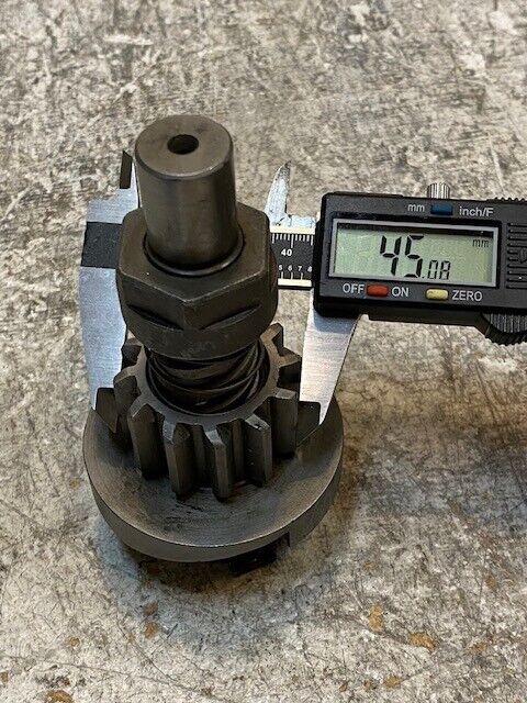 Starter Drive 12-Spline 19mm End 32mm Hex 68mm OD 5-1/4" Tall