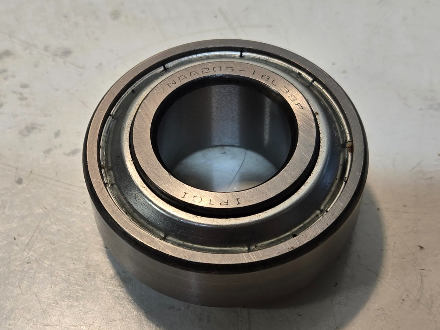 IPTCI Metal Shielded Ball Bearing NAA206-18L3SP | 62 mm OD x 28.5 mm Bore