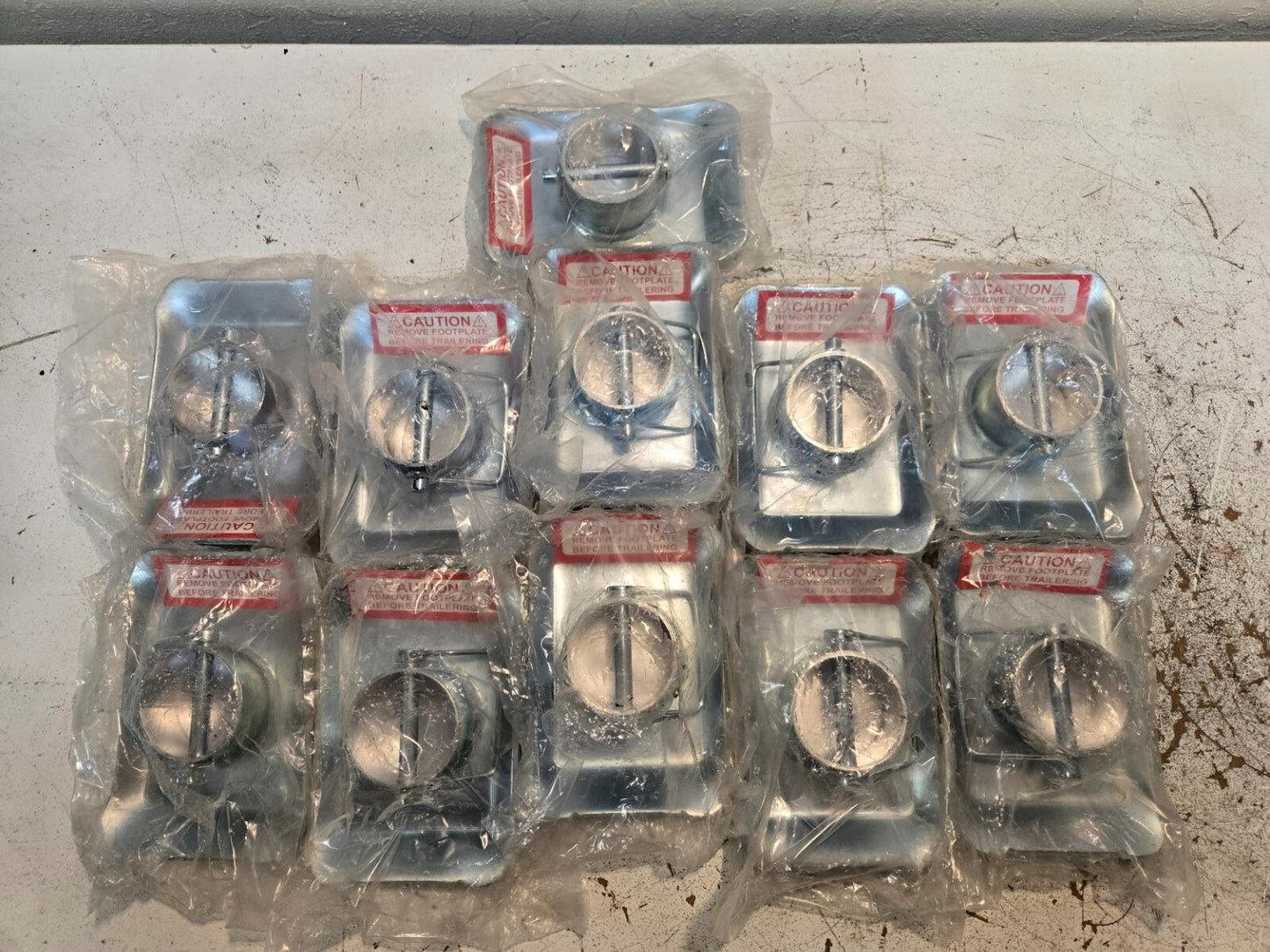 11 Quantity of Trailer Jack Feet 6 1/4" x 4 1/4" for Curt 28272 (11 Quantity)