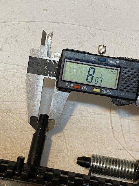 3 Pair of Seat Sliders 14-1/8" Length 1-3/8" Width 1-1/8" Thickness 8mm Screw