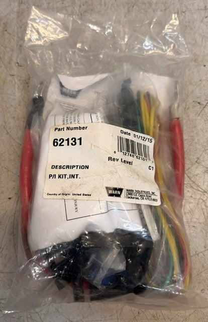Warn Industries 62131 Power Installation Kit Winch Electrical Wiring Control