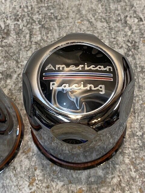 2 Quantity of Amazing Racing Chrome Center Caps M-049 1327000S (2 Quantity)