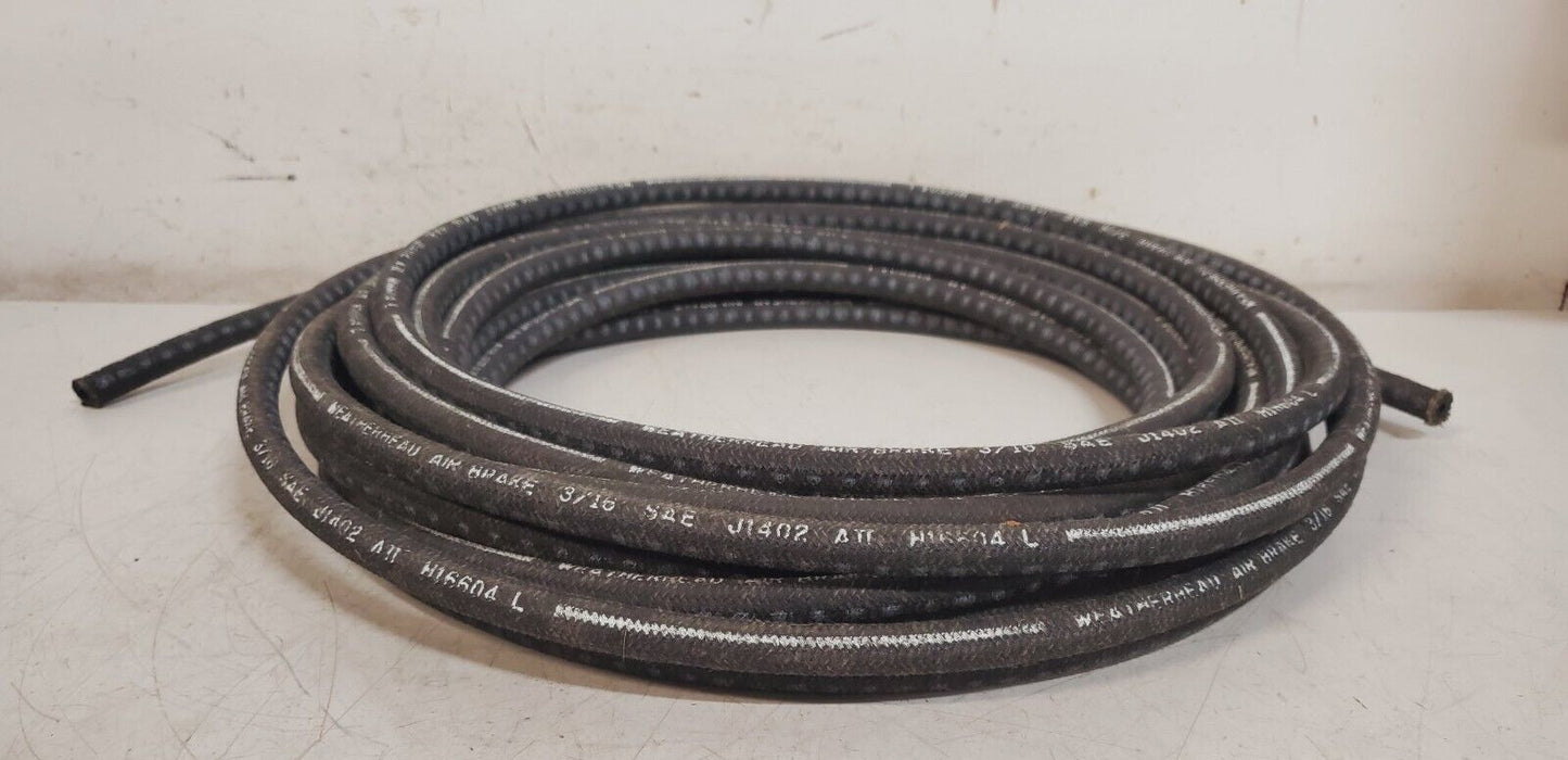 Weatherhead Air Brake Hydraulic Hose 62543 H16604 L | J1402 | 3/16 | AII | 40 Ft