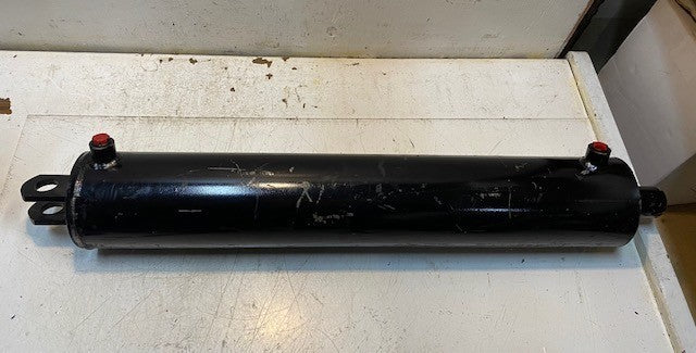 Hydraulic Cylinder 33-1/2" Long 5" Diameter 45mm Shaft 12mm Bore 27mm Bore