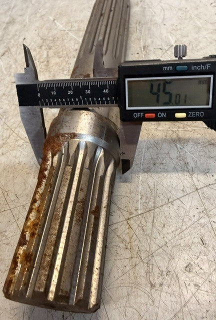 Heavy Duty Dual Splined Mechanical Drive Shaft 5109 Power Take Off Component