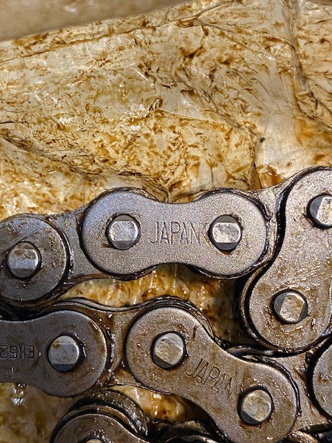 EK525 Standard Motorcycle Drive Roller Chain 63" Long