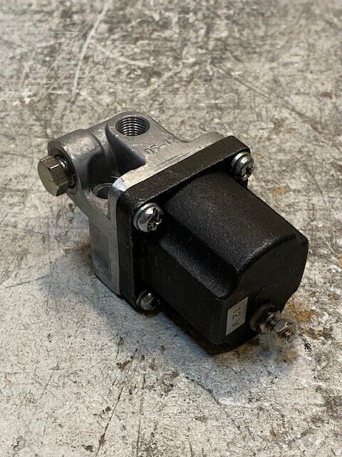 12 Volt Fuel Shut-Off Valve Assembly 05-12 | 4" Long 2" Wide 9mm Bore 7mm Holes