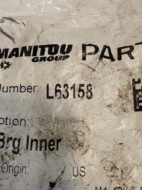 MANITOU GROUP INNER BEARING RING L63158 OEM REPLACEMENT BEARING