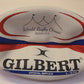5 Qty. of Gilbert Replica Mini Rugby Official Balls 9-10 PSI (5 Qty)