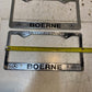 2 Quantity of Mercedes-Benz Boerne License Plate Frames (2 Quantity)