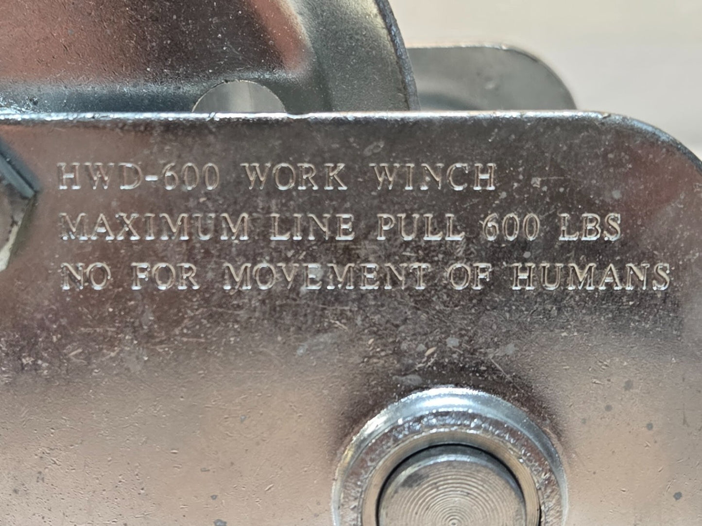 3 Quantity of HWD-600 Work Winch 600lbs Capacity 3-1/2"x3-3/4" Base (3 Quantity)