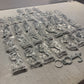 35 Pack of No Touch Door Opener Button Pusher Germ Free Key Chain White