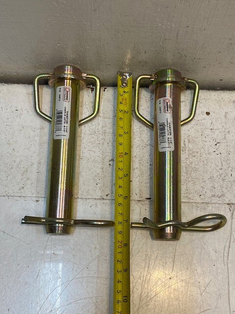 2 Qty of Double HH 25673 Zinc Plated Hitch Pins 1-1/4" Dia. 6-1/4" Long (2 Qty)