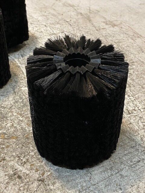 5 Quantity of 4" x 3-3/4" Brush Rollers With Soft Bristles 25mm Bore (5 Qty)