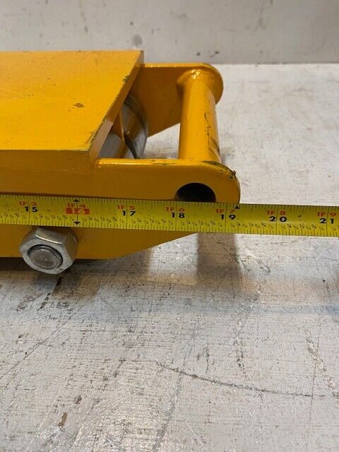 XCFDP Tank Truck CRA-12T Machinery Mover Skate Dolly 8 Rollers