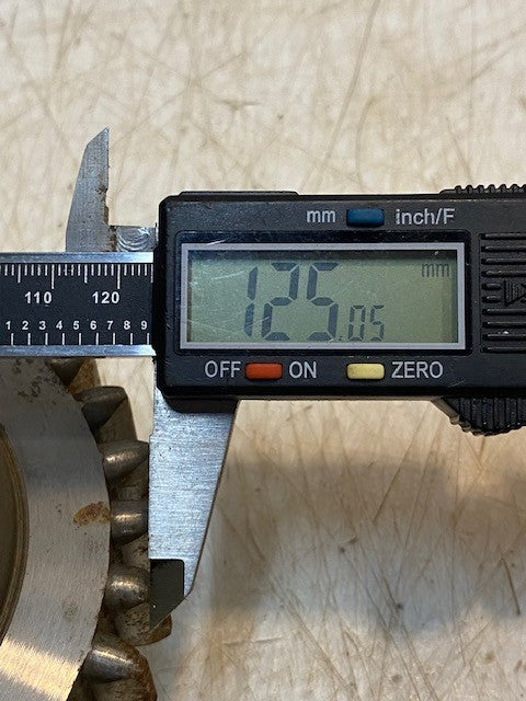 Heavy Duty Metal Transmission 23713 Gear 32-Teeth 125mm OD 70mm Bore 54mm Wide