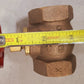 United Brass Works 1" Globe Valve 200 WOG