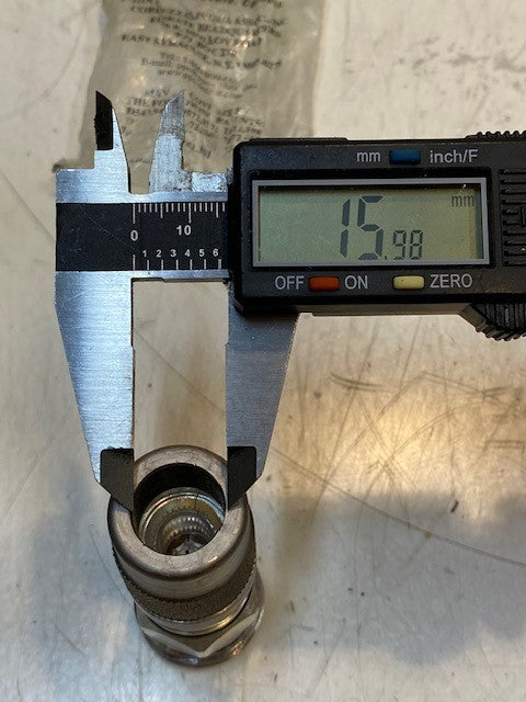 5 Quantity of PPC Connectors CC-DF-L4 | 279 | 2-1/2" L 29mm OD 15mm ID (5 Qty)