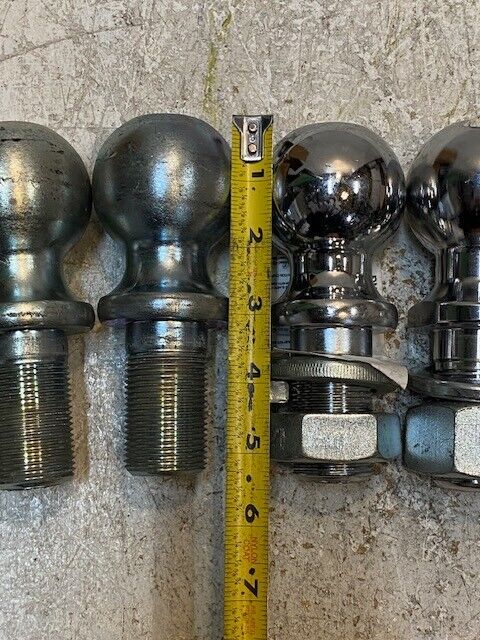 4 Quantity of Putnam & Draw-Tite 2-5/16" 10,000 lbs Trailer Ball Hitches (4 Qty)