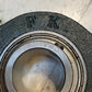 2 Qty of FK 2-Bolt Flanges FW205 w/ Insert Bearings SSB205 | 25mm Bore (2 Qty)